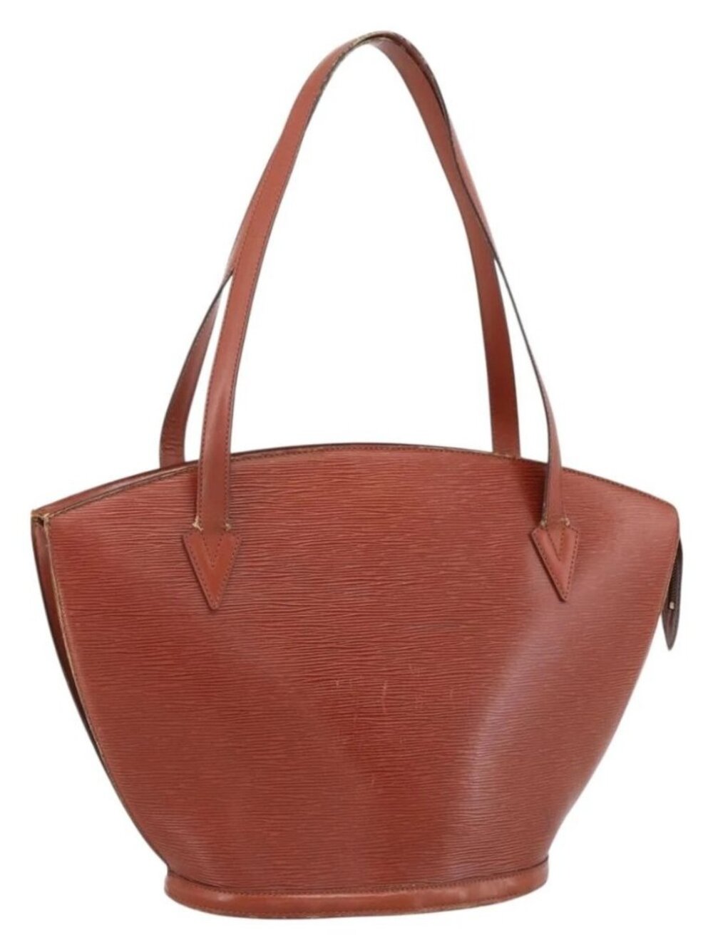 LOUIS VUITTON Epi Saint Jacques Shopping Bag Brown M52263 LV Auth ka2723